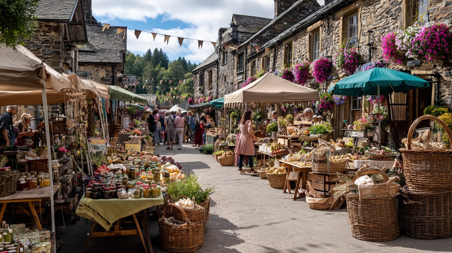 Vie locale dynamique à Château-Larcher avec marchés, soirées contées, expositions et ateliers nature